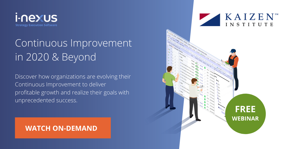 Continuous Improvement in 2020 and beyond webinar